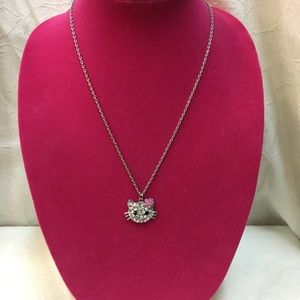 Novelty Hello Kitty Rhinestone Neckless